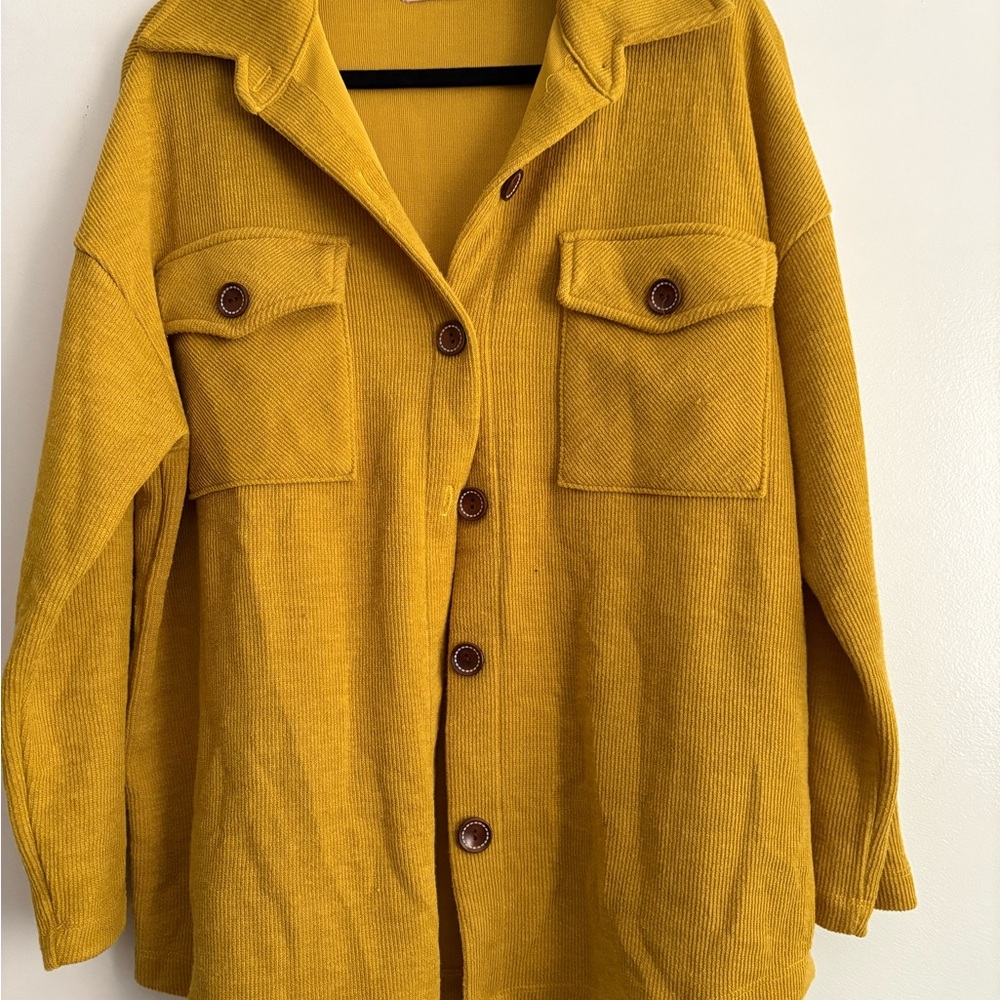 Mustard Yellow Women's Jacket